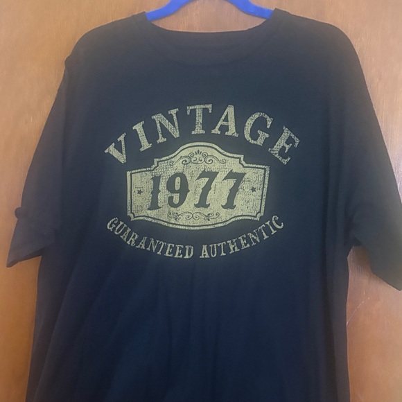 Other - Vintage 1977 Black T-Shirt
